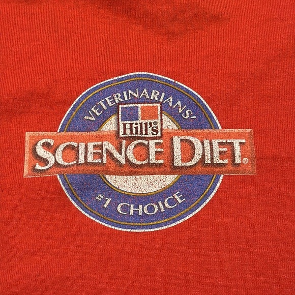 VTG Hill’s Science Diet Red S/S T-Shirt Unisex I’ve got all the answers, ask me - Picture 3 of 12